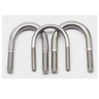 Zinc plated galvanized bolt  U-bolt lock with nut